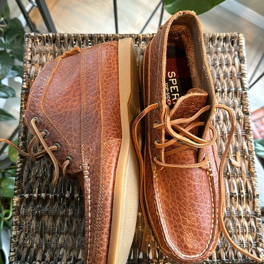 Sperry Brown Chukka Boots - Picture 3 of 7